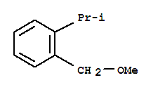 Benzene, 1-(methoxymethyl)-2-(1-methylethyl)-(9ci)Structure,230972-69-7Structure Benzene, 1-(methoxymethyl)-2-(1-methylethyl)-(9ci) Structure,230972-69-7Structure