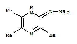 (8CI)-肼基三甲基-吡嗪結(jié)構(gòu)式_23126-98-9結(jié)構(gòu)式