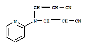 Acrylonitrile, 3,3-(2-pyridylimino)di-(8ci)Structure,23130-57-6Structure Acrylonitrile, 3,3-(2-pyridylimino)di-(8ci) Structure,23130-57-6Structure