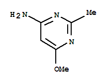 (9ci)-6-甲氧基-2-甲基-4-嘧啶胺結(jié)構(gòu)式_23132-67-4結(jié)構(gòu)式