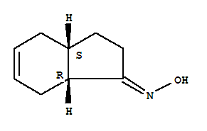 (3ar,7as)-rel-(9ci)-2,3,3a,4,7,7a-六氫-1H-茚-1-酮肟結構式_232278-96-5結構式
