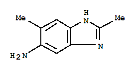 1H-benzimidazol-5-amine,2,6-dimethyl-(9ci)Structure,232597-49-8Structure 1H-benzimidazol-5-amine,2,6-dimethyl-(9ci) Structure,232597-49-8Structure