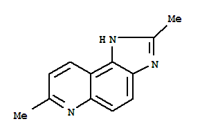 1H-imidazo[4,5-f]quinoline,2,7-dimethyl-(8ci) Structure,23291-74-9Structure