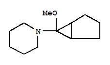 (9ci)-1-(6-甲氧基雙環(huán)[3.1.0]-6-己基)-哌啶結(jié)構(gòu)式_235095-46-2結(jié)構(gòu)式