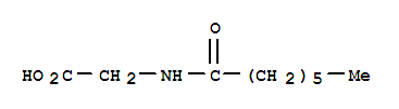 N-heptanoylglycineStructure,23783-23-5Structure N-heptanoylglycine Structure,23783-23-5Structure