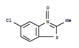 Benzothiazole, 5-chloro-2-methyl-, 3-oxide (8ci)Structure,23808-68-6Structure Benzothiazole, 5-chloro-2-methyl-, 3-oxide (8ci) Structure,23808-68-6Structure