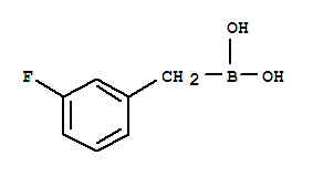 Boronic acid, [(3-fluorophenyl)methyl]-(9ci) Structure,238765-10-1Structure