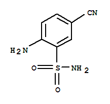 Benzenesulfonamide, 2-amino-5-cyano-(9ci)Structure,240139-71-3Structure Benzenesulfonamide, 2-amino-5-cyano-(9ci) Structure,240139-71-3Structure