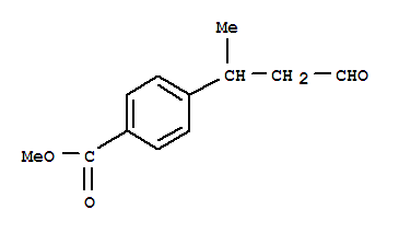 Benzoic acid, 4-(1-methyl-3-oxopropyl)-, methyl ester (9ci)Structure,240407-05-0Structure Benzoic acid, 4-(1-methyl-3-oxopropyl)-, methyl ester (9ci) Structure,240407-05-0Structure