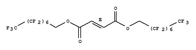 (2E)-2-butenedioic acid bis(2,2,3,3,4,4,5,5,6,6,7,7,8,8,8-pentadecafluorooctyl) esterStructure,24120-18-1Structure (2E)-2-butenedioic acid bis(2,2,3,3,4,4,5,5,6,6,7,7,8,8,8-pentadecafluorooctyl) ester Structure,24120-18-1Structure