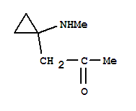 2-Propanone, 1-[1-(methylamino)cyclopropyl]-(9ci) Structure,241487-55-8Structure