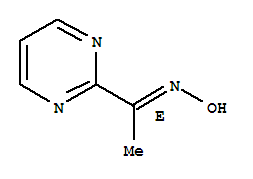 Ethanone, 1-(2-pyrimidinyl)-, oxime, (1e)-(9ci)Structure,242458-25-9Structure Ethanone, 1-(2-pyrimidinyl)-, oxime, (1e)-(9ci) Structure,242458-25-9Structure