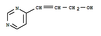 2-Propen-1-ol, 3-(4-pyrimidinyl)-(7ci,9ci)Structure,2434-58-4Structure 2-Propen-1-ol, 3-(4-pyrimidinyl)-(7ci,9ci) Structure,2434-58-4Structure