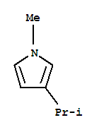 1H-pyrrole,1-methyl-3-(1-methylethyl)-(9ci) Structure,244126-71-4Structure