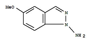 1H-indazol-1-amine,5-methoxy-(9ci) Structure,246181-57-7Structure