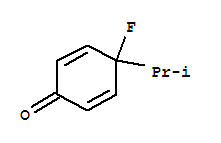 2,5-Cyclohexadien-1-one,4-fluoro-4-(1-methylethyl)-(9ci)Structure,246228-97-7Structure 2,5-Cyclohexadien-1-one,4-fluoro-4-(1-methylethyl)-(9ci) Structure,246228-97-7Structure