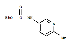 Carbamic acid, (6-methyl-3-pyridinyl)-, ethyl ester (9ci) Structure,247077-42-5Structure