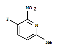 3-氟-6-甲基-2-硝基吡啶結(jié)構(gòu)式_247077-46-9結(jié)構(gòu)式