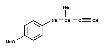 Benzenamine, 4-methoxy-n-(1-methyl-2-propynyl)-(9ci)Structure,247123-16-6Structure Benzenamine, 4-methoxy-n-(1-methyl-2-propynyl)-(9ci) Structure,247123-16-6Structure
