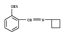 Cyclobutanamine, n-[(2-ethoxyphenyl)methylene]-(9ci) Structure,251086-11-0Structure