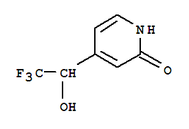 2(1H)-pyridinone, 4-(2,2,2-trifluoro-1-hydroxyethyl)-(9ci)Structure,251352-67-7Structure 2(1H)-pyridinone, 4-(2,2,2-trifluoro-1-hydroxyethyl)-(9ci) Structure,251352-67-7Structure