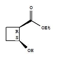 Cyclobutanecarboxylic acid, 2-hydroxy-, ethyl ester, (1r,2s)-(9ci)Structure,251569-86-5Structure Cyclobutanecarboxylic acid, 2-hydroxy-, ethyl ester, (1r,2s)-(9ci) Structure,251569-86-5Structure
