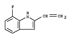 2-乙烯-7-氟-1H-吲哚(9ci)結構式_252553-41-6結構式