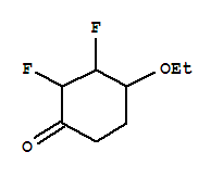Cyclohexanone, 4-ethoxy-2,3-difluoro-Structure,253676-59-4Structure Cyclohexanone, 4-ethoxy-2,3-difluoro- Structure,253676-59-4Structure
