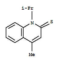 Carbostyril, 1-isopropyl-4-methylthio-(7ci,8ci) Structure,2540-19-4Structure