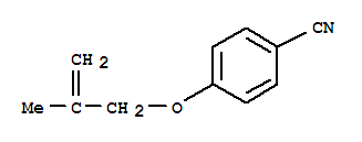 Benzonitrile, 4-[(2-methyl-2-propenyl)oxy]-(9ci) Structure,254746-60-6Structure