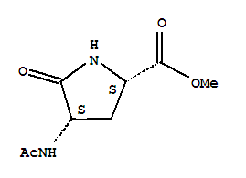 (4s)-(9ci)-4-(乙?；被?-5-氧代-L-脯氨酸甲酯結構式_254909-26-7結構式