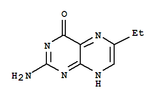 4(1H)-pteridinone,2-amino-6-ethyl-(9ci)Structure,25716-32-9Structure 4(1H)-pteridinone,2-amino-6-ethyl-(9ci) Structure,25716-32-9Structure