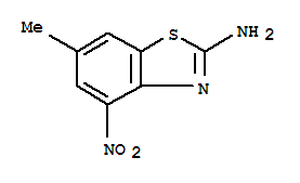 2-Benzothiazolamine,6-methyl-4-nitro-(9ci)Structure,257282-90-9Structure 2-Benzothiazolamine,6-methyl-4-nitro-(9ci) Structure,257282-90-9Structure