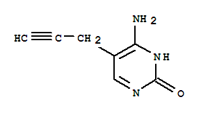 2(1H)-pyrimidinone, 4-amino-5-(2-propynyl)-(9ci) Structure,257862-47-8Structure