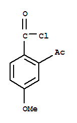 Benzoyl chloride, 2-acetyl-4-methoxy-(9ci)Structure,257952-48-0Structure Benzoyl chloride, 2-acetyl-4-methoxy-(9ci) Structure,257952-48-0Structure