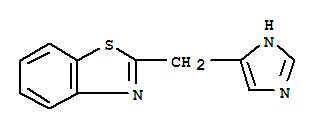 Benzothiazole, 2-(1h-imidazol-4-ylmethyl)-(9ci)Structure,258261-45-9Structure Benzothiazole, 2-(1h-imidazol-4-ylmethyl)-(9ci) Structure,258261-45-9Structure