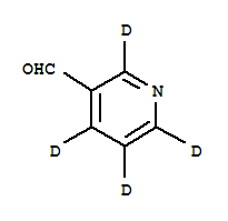3-吡啶羧醛-d4結(jié)構(gòu)式_258854-80-7結(jié)構(gòu)式