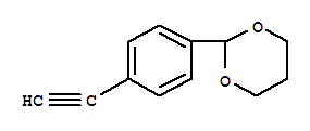 1,3-Dioxane,2-(4-ethynylphenyl)-(9ci)Structure,259110-12-8Structure 1,3-Dioxane,2-(4-ethynylphenyl)-(9ci) Structure,259110-12-8Structure
