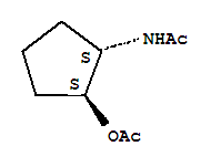 (9ci)-n-[(1s,2s)-2-(乙?；趸?環(huán)戊基]-乙酰胺結(jié)構(gòu)式_259233-68-6結(jié)構(gòu)式