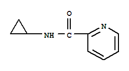 (9ci)-n-環(huán)丙基-2-吡啶羧酰胺結(jié)構(gòu)式_25926-68-5結(jié)構(gòu)式