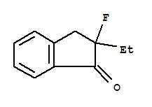 1H-inden-1-one, 2-ethyl-2-fluoro-2,3-dihydro- Structure,259532-53-1Structure