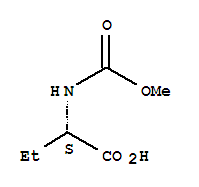 (2s)-(9ci)-2-[(甲氧基羰基)氨基]-丁酸結(jié)構(gòu)式_259874-14-1結(jié)構(gòu)式