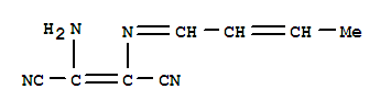 (9ci)-2-氨基-3-(2-丁烯氨基)-2-丁烯二腈結(jié)構(gòu)式_260252-96-8結(jié)構(gòu)式