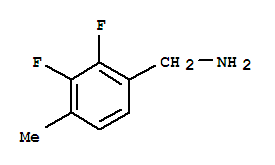Benzenemethanamine, 2,3-difluoro-4-methyl-(9ci)Structure,261763-41-1Structure Benzenemethanamine, 2,3-difluoro-4-methyl-(9ci) Structure,261763-41-1Structure