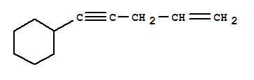 Cyclohexane, 4-penten-1-ynyl-(9ci) Structure,262606-27-9Structure
