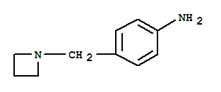 Benzenamine, 4-(1-azetidinylmethyl)-(9ci)Structure,263339-26-0Structure Benzenamine, 4-(1-azetidinylmethyl)-(9ci) Structure,263339-26-0Structure