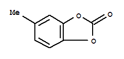 1,3-Benzodioxol-2-one, 5-methyl-Structure,26358-44-1Structure 1,3-Benzodioxol-2-one, 5-methyl- Structure,26358-44-1Structure