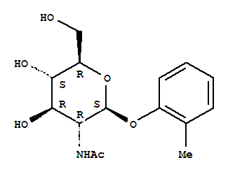 2-甲基苯基 2-乙酰氨基-2-脫氧-beta-d-吡喃葡萄糖苷結(jié)構(gòu)式_263746-45-8結(jié)構(gòu)式