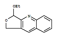 (9ci)-3-乙氧基-1,3-二氫-呋喃并[3,4-b]喹啉結(jié)構(gòu)式_264189-55-1結(jié)構(gòu)式