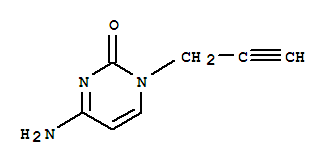 2(1H)-pyrimidinone, 4-amino-1-(2-propynyl)-(9ci)Structure,264611-42-9Structure 2(1H)-pyrimidinone, 4-amino-1-(2-propynyl)-(9ci) Structure,264611-42-9Structure